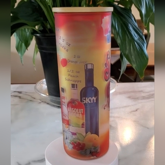 Life is Better With Your Toes In The Sand 20oz Matte Glass Tumbler w/ duo lids - Picture 13 of 14